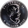 Канада 5 долларов 2006 год - Кленовый лист