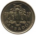 Барбадос 5 центов 2010 год - Маяк