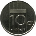 Нидерланды 10 центов 1996 год
