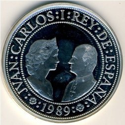 Испания 2000 песет 1989 год