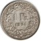 Швейцария 1 франк 1921 год