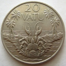 Вануату 20 вату 1983 год - Краб
