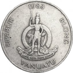 Вануату 20 вату 1983 год - Краб