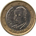 Испания 1 евро 2003 год - Хуан Карлос I