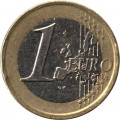 Испания 1 евро 2003 год - Хуан Карлос I