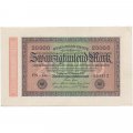 Германия (Веймарская Республика) 20000 марок 1923 год - Водяной знак - круги - VF-XF