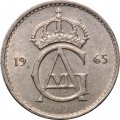 Швеция 10 эре 1965 год