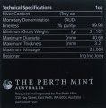 Австралия 1 доллар 2020 год - Год Крысы (Год Мыши). Мышь с позолотой, в футляре
