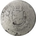 Италия 1 лира 1859 год