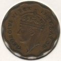 Кипр 1/2 пиастра 1944 год