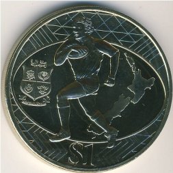Новая Зеландия 1 доллар 2005 год