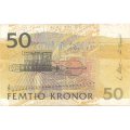 Швеция 50 крон 2002 год (выпуск 1996-2003) - Дженни Линд VF