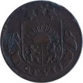 Латвия 1 сантим 1928 год
