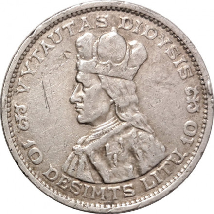 Литва 10 лит 1936 год