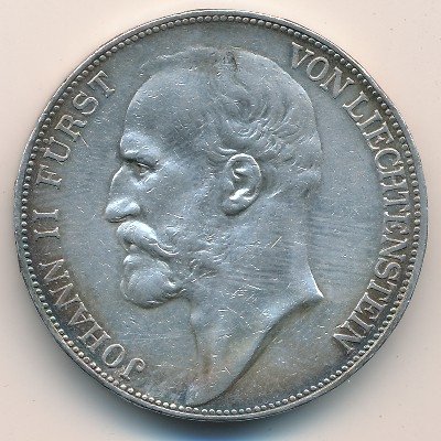 Лихтенштейн 5 франков 1924 год