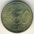 Монако 50 евроцентов 2003 год