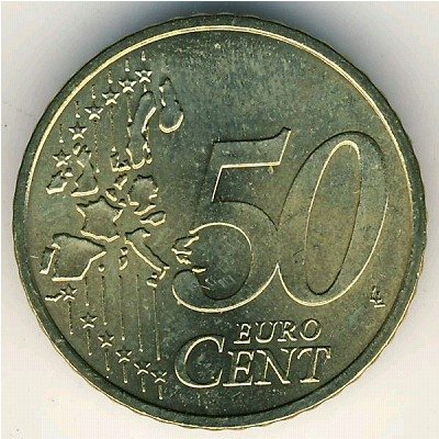 Монако 50 евроцентов 2003 год