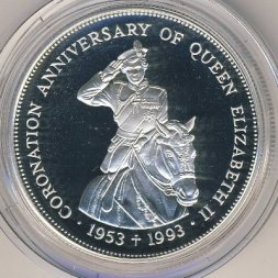 Белиз 2 доллара 1993 год