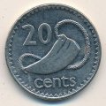 Фиджи 20 центов 1994 год