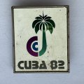 Значок. Cuba 82. Куба. 