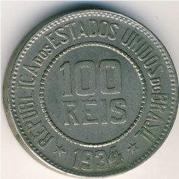 Бразилия 100 рейс 1934 год