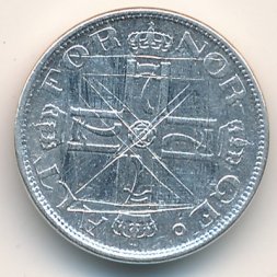 Норвегия 25 эре 1911 год