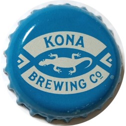 Пивная пробка США - Kona Brewing Co. (голубая)