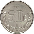 Мексика 50 сентаво 2011 год