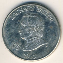 Либерия 5 долларов 2000 год