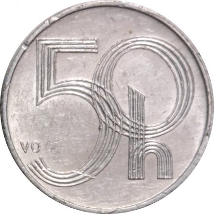 Чехия 50 геллеров 2005 год