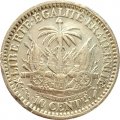 Гаити 10 сантимов 1886 год