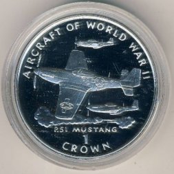 Остров Мэн 1 крона 1995 год