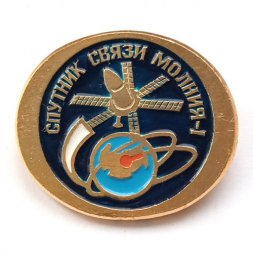 Значок Спутник связи Молния-1