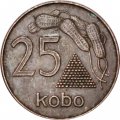 Нигерия 25 кобо 1991 год