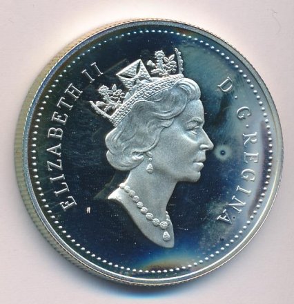 Канада 1 доллар 1990 год - 300-летие экспедиции Генри Келси (Proof)