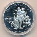 Канада 1 доллар 1990 год - 300-летие экспедиции Генри Келси (Proof)