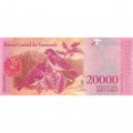 Венесуэла 20000 боливаров 2017 год - Симон Боливар. Огненный чиж - UNC