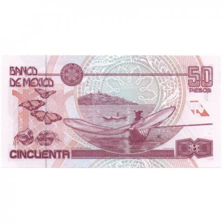 Мексика 50 песо 1999 год - UNC