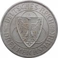 Веймарская республика 3 рейхсмарки 1930 год (А) - Освобождение Рейнской области (Рейнланда)