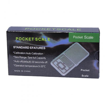 Весы электронные карманные  POCKET SCALE 500g х 0,01g AL-115 С-307