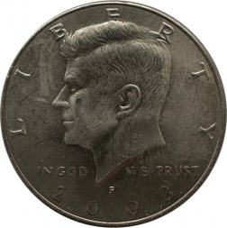 США 1/2 доллара 2003 год - Джон Кеннеди (P)