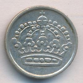 Швеция 10 эре 1954 год - Король Густав VI Адольф