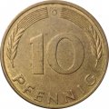 ФРГ 10 пфеннигов 1994 год (G)