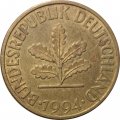 ФРГ 10 пфеннигов 1994 год (G)