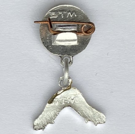 Значок. Футбол. Бутсы. Мяч