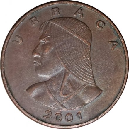 Панама 1 сентесимо 2001 год