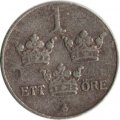 Швеция 1 эре 1918 год