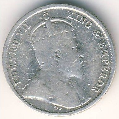 Гонконг 5 центов 1903 год