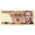 Польша 100 злотых 1986 год - Революционер Людвик Варынский - XF