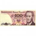 Польша 100 злотых 1988 год - Революционер Людвик Варынский - XF